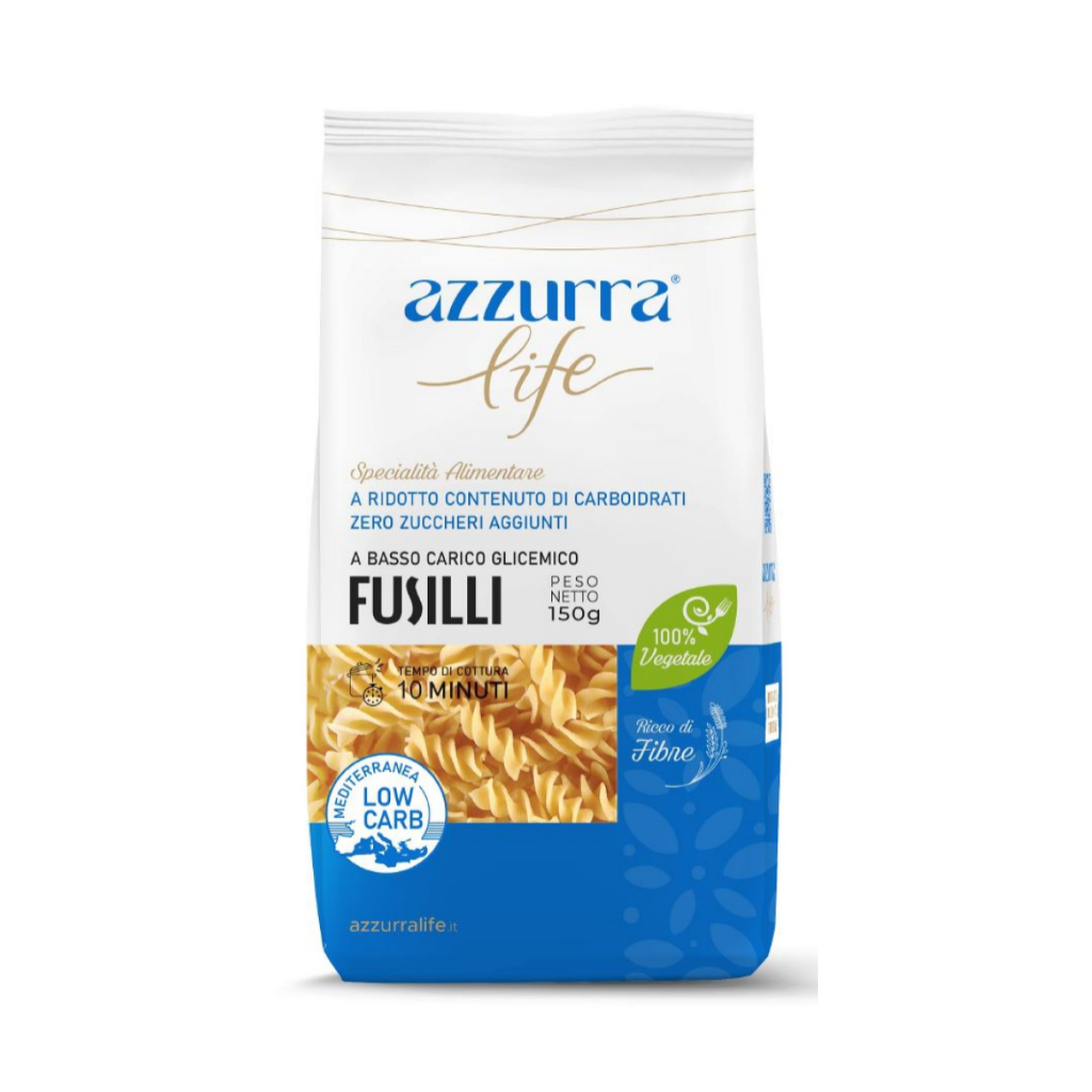 Azzurra Low Carb Pasta - Fusilli