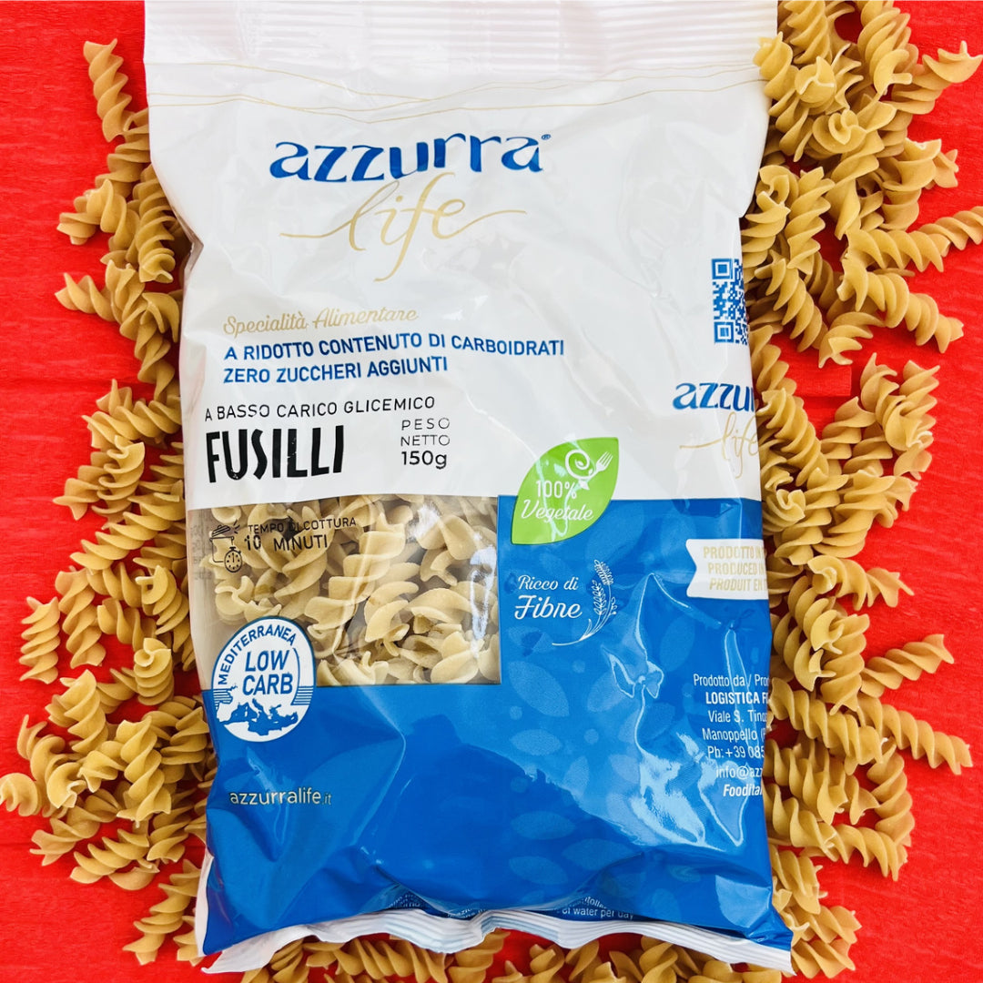 Azzurra Low Carb Pasta - Fusilli