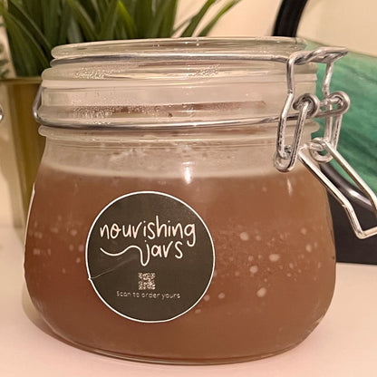 Homemade Bone Broth by Nourishing Jars