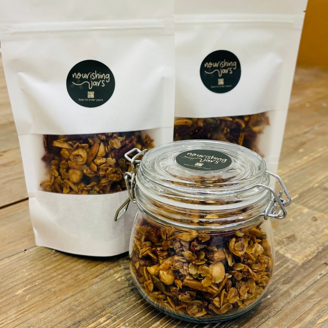 Homemade Classic Granola by Nourishing Jars