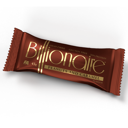 Billionaire Protein Bar - Yes2Health-Peanuts & Caramel