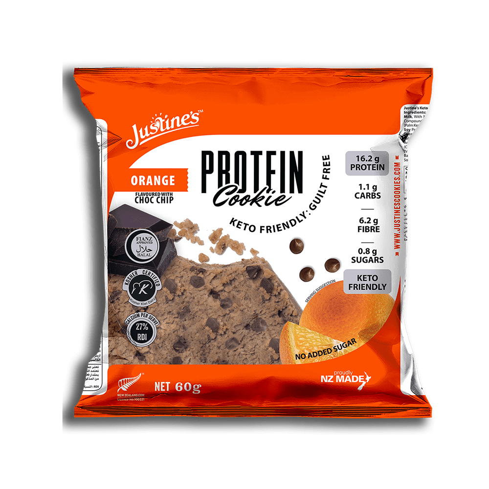 Justine's Protein Cookie - Yes2Health-Orange Chocolate Chip