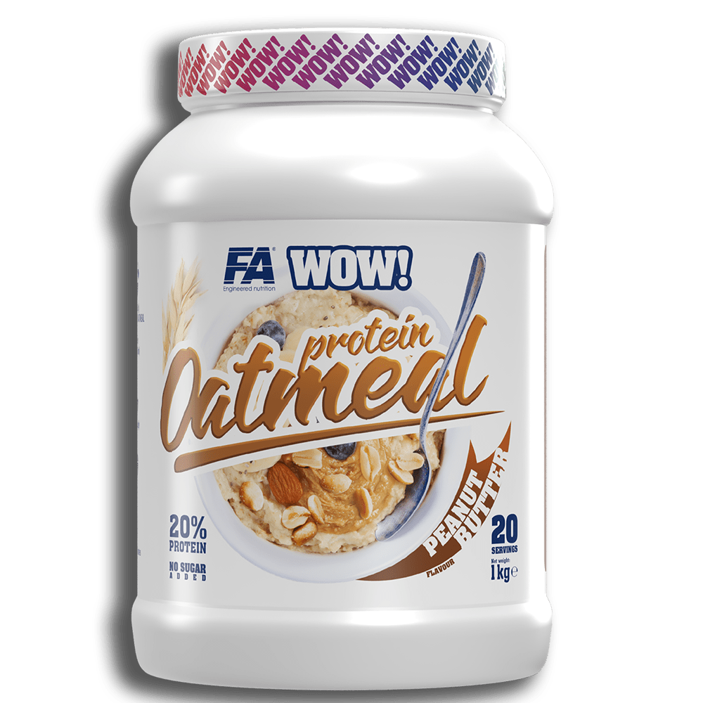 WOW Protein Oatmeal - Yes2Health-Peanut Butter (1kg)