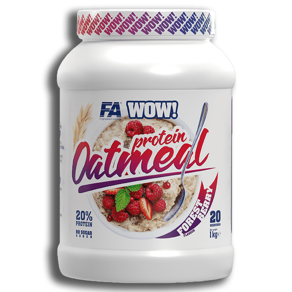 WOW Protein Oatmeal - Yes2Health-Forest Berry (1kg)