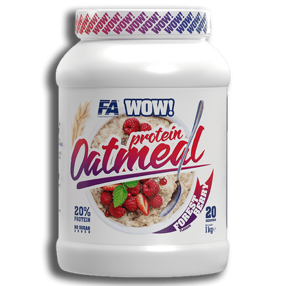 WOW Protein Oatmeal - Yes2Health-Forest Berry (1kg)