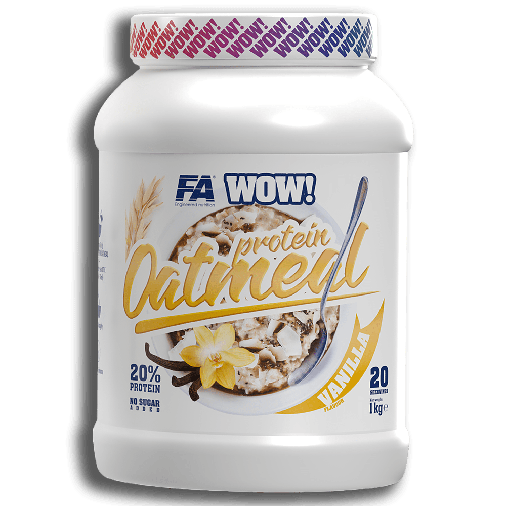 WOW Protein Oatmeal - Yes2Health-Vanilla (1kg)