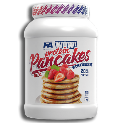 WOW Protein Pancake Mix - Yes2Health-Strawberry (1kg)