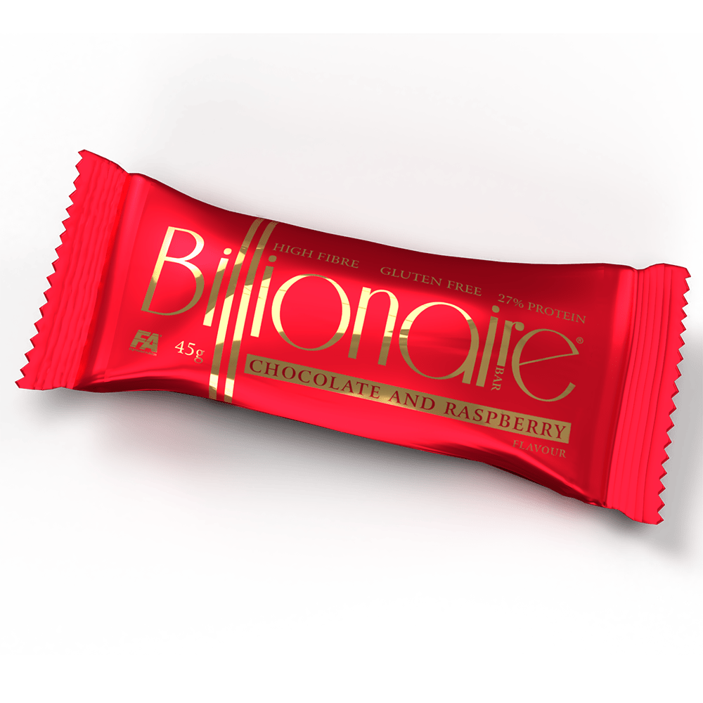 Billionaire Protein Bar - Yes2Health-Chocolate Raspberry