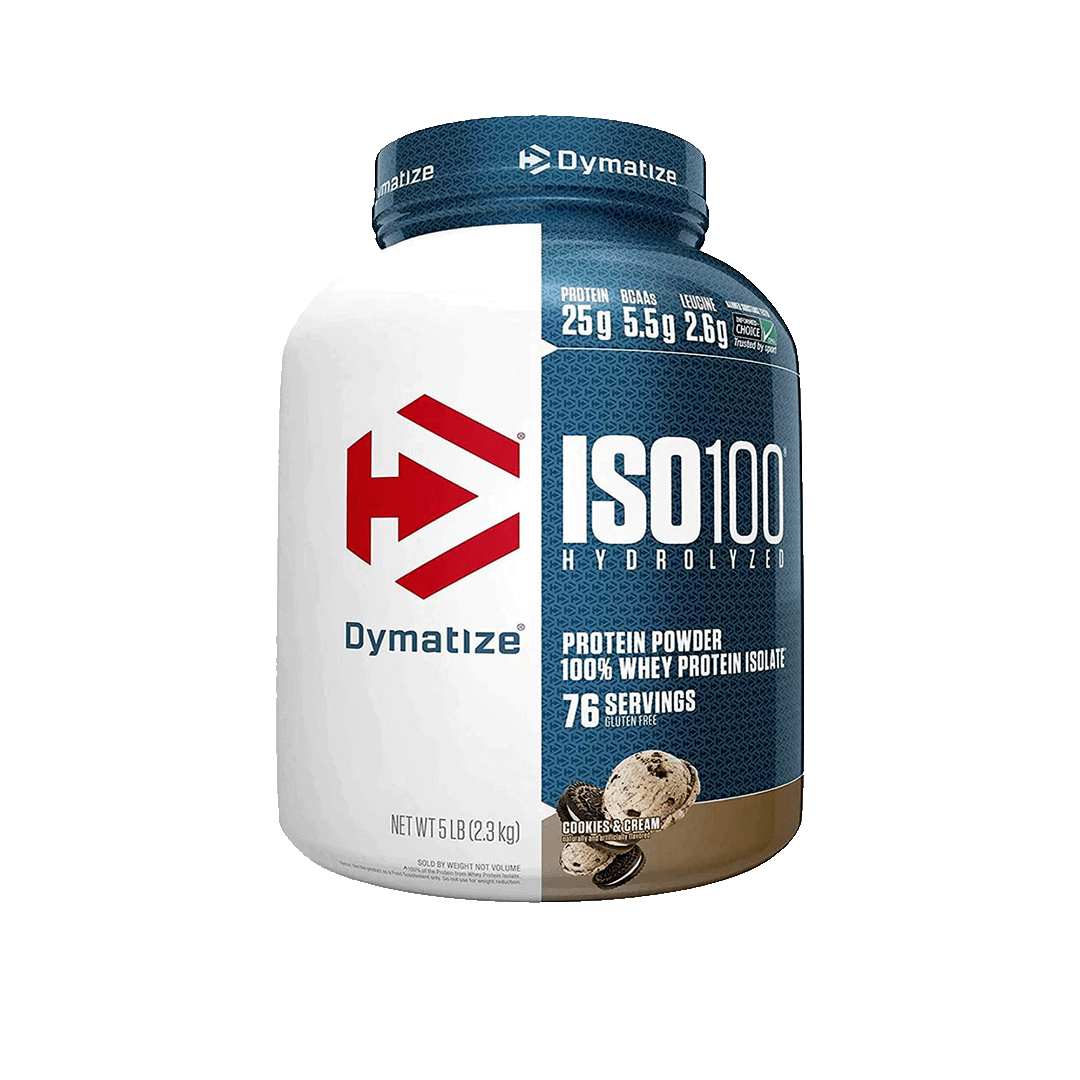 Dymatize ISO 100 - Yes2Health-Cookies & Cream (5lbs)