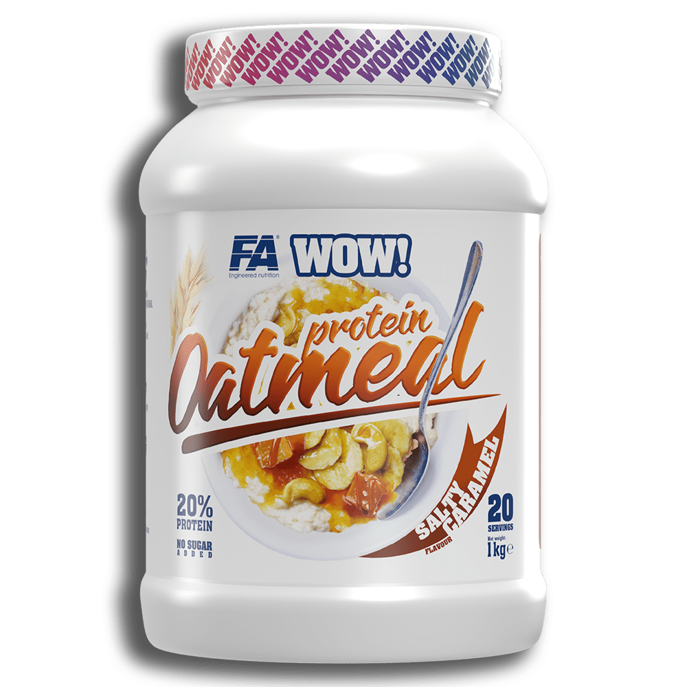 WOW Protein Oatmeal - Yes2Health-Salty Caramel (1kg)